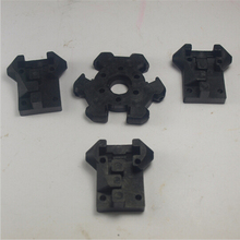 Reprap Delta Rostock Kossel mini plastic injection molding 1* end effector+ 3*vertical carriage kit For DIY 3d printer