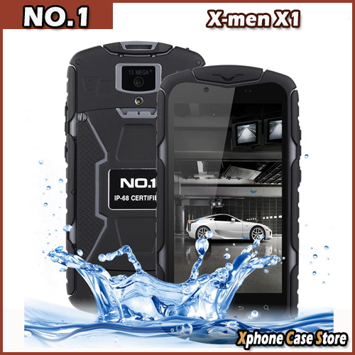 NO 1 X men X1 8GBROM 1GBRAM 5 0 Android 4 4 Waterproof Shockproof Dustproof Mobile