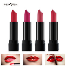 New Waterproof lipstick makeup matte Long Lasting Nude lip balm Brand lipgloss mc batons lips vitality cerise sexy beauty girl