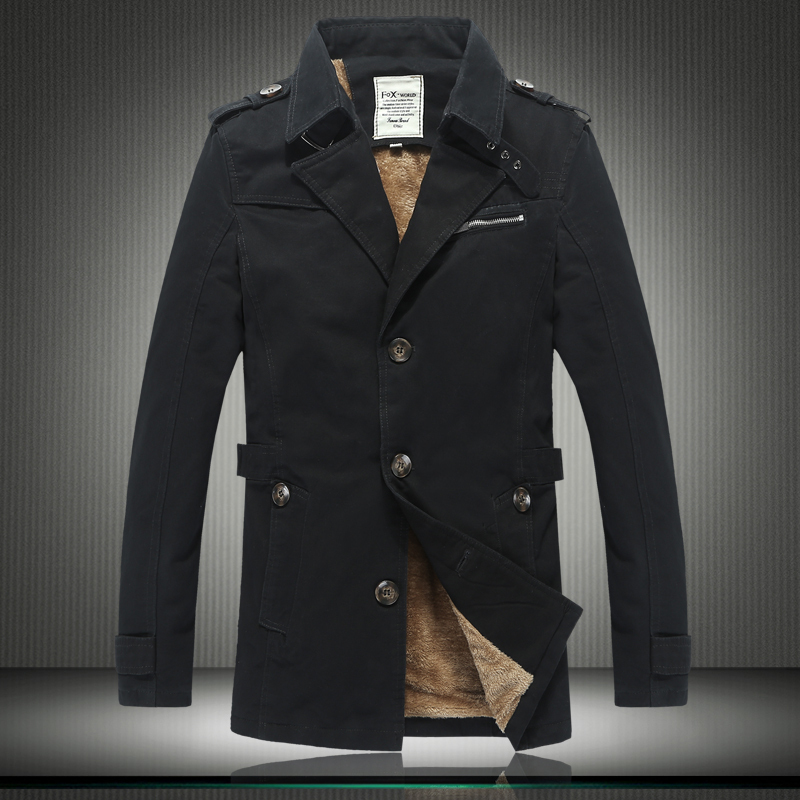 2015 New Best Plus Size 3XL 4XL 5XL Thick Warm Long Winter Jackets Men Best Quality