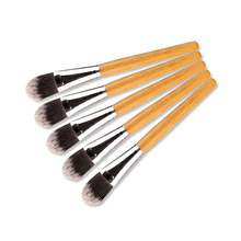 2015 Brand New Makeup BrushesSexy Woman Bamboo Handle Facial Mask Brush Makeup Brush Make Up Face