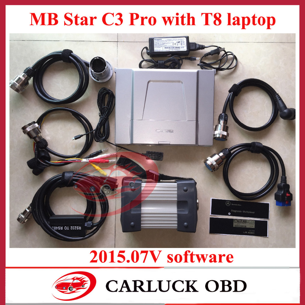 mb star c3 with Powerful Panasonic Laptop