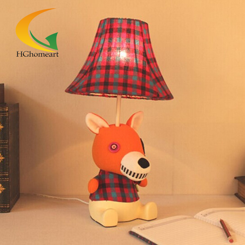 Фотография b  Creative children cartoon table lamp desk lamp dimmer animal warm cloth lovely fashion gift for kids