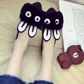 2016 new winter fashion women s shoes thick crust plus plush velvet flat shoes Peas shoes