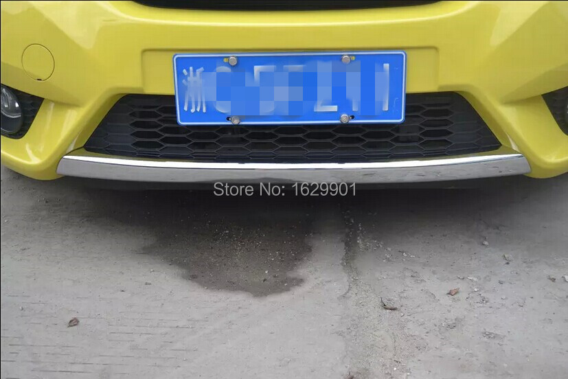 abs chrome front bottom grill grille cover trim for honda fit jazz 2014 2015 in chromium styling abs chrome front bottom grill grille cover trim for honda fit jazz 2014 2015 in chromium styling