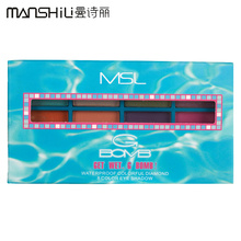 1Pcs MANSHILI Water BOMB Eyeshadow 4 Styles 8 Colors Eye Shadow Waterproof Eye Makeup M629
