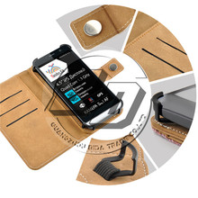 High Quality Universal Case For 4 5 Inch Smartphone Flip Wallet PU Leather Printed Cases Cover