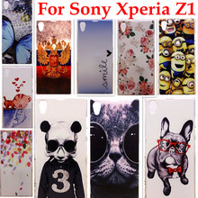 Free Shipping Cover Case FOR sony xperia Z1 case for sony xperia Z1 L39H Cell Phones