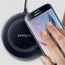 100% Original QI Wireless Charger For Samsung Galaxy S6 Edge G9200 G920F G920A G920K G920L G9250 G925F G925A G925K Charging Pad