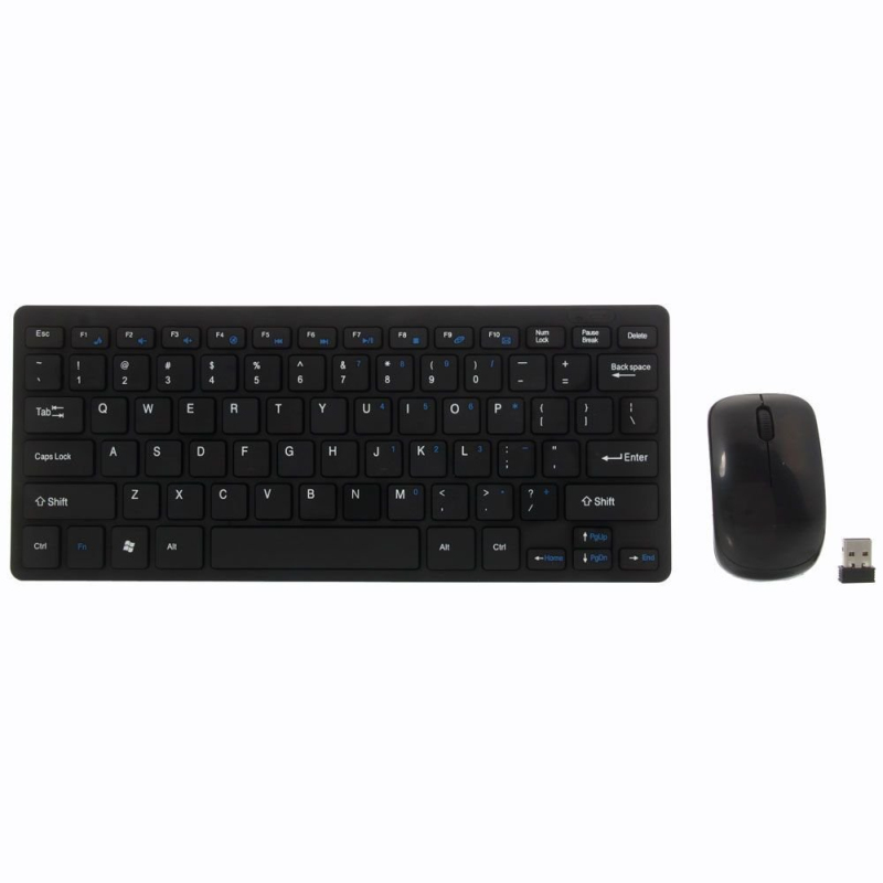 Mini Multimedia Wireless Keyboard Mouse Combo 2 4Ghz Wireless Mouse for Windows XP Vista 7 8