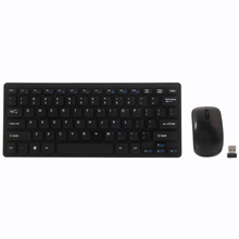 Mini Multimedia Wireless Keyboard Mouse Combo 2.4Ghz Wireless Mouse for Windows XP Vista/7/8/10 Android TV Box Laptop Desktop