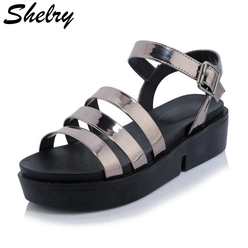women's silver sandals flat