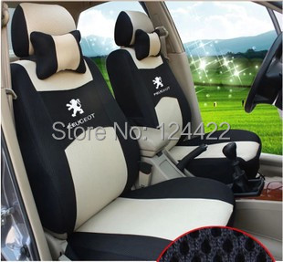 Special Seat Cover For Peugeot 206 207 307 308 408 508 full seat covers car styling