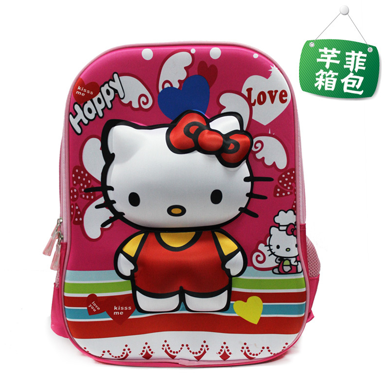   3d             schoolbag for girls            hello kitty