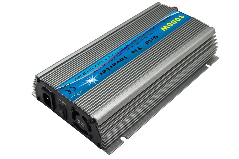 1000W Solar Inverter Grid Tie DC20V~45V zu AC230V 50-60Hz Wechselrichter MPPT EU 