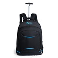 Brand Designer Men High Quality Waterproof Trolley Travel Bag Wheeled laptop Backpack Rolling Duffel Bag Business