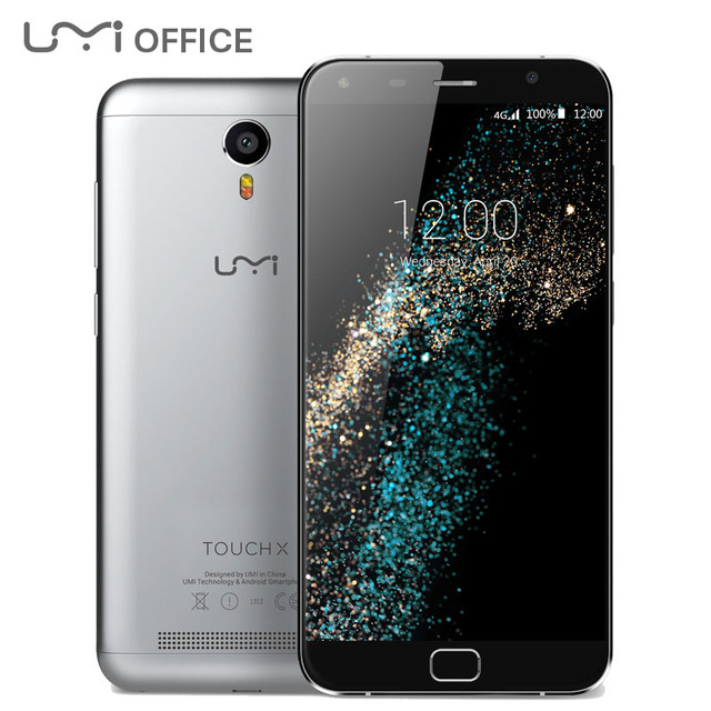 UMI TOUCH X 4G LTE 5.5" FHD Android 6.0 Marshmallow Metal Body 4000Mah Battery MTK6735A Quad Core 2G RAM 16G ROM Mobile phone