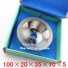 Taiwan a diamond grinding wheel bowl shaped diamond wheel sharpener Specifications 100 20 35 10 5