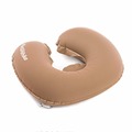 Sales Promotion New Ultralight Portable Air Inflatable Outdoor Camping Travel Soft Pillow shape 80 Polyester 20