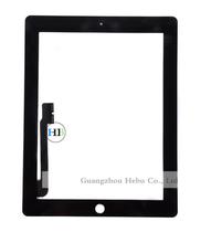 Free Protector Film For Apple Ipad 3 Touch Screen Glass Panel Digitizer With Home Button For Ipad 3 Screen 500Pcs Free Shipping