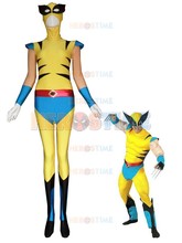 X-men Superheo Costume Halloween Cosplay Party spandex lycra X-Men costume hot sale fullbody Zentai suit