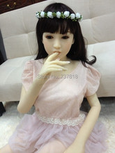 Sexy Doll with pink skirt Real Full Silicone Sex Doll for Men 145cm High japanese silicone