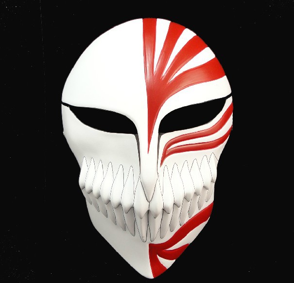 Japanese Anime Bleach Kurosaki Ichigo Hollowification Mask Full Face