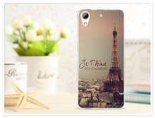Paintbox Beer Eiffel Tower Totem Painted Fashion Cute Lovely UV Print Hard Cover Case For HTC