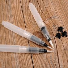 2015 3 Sizes Refillable 5pc Pilot Water Brush Ink Pen for Water Color Calligraphy Drawing Painting