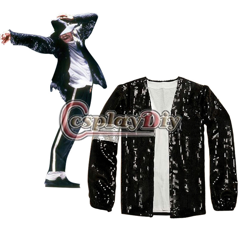 Michael Jackson Billie Jean Black Jacket and Pants Costume Clothing Custom ...