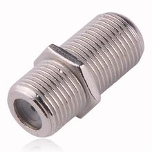 10pcs lot Wholesale F81 Barrel Connector F Type Female F Type Female RG6 RG59 Coax Cable