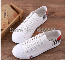Free shipping 2015 low help JK uniform Harajuku canvas girl shoes striped female tide lazy shoes