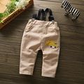 Autumn Baby Boys Bib Coverall Infant Newborn Deer Embroidery Harem Pants Toddler Jumpsuit Children s Clothing