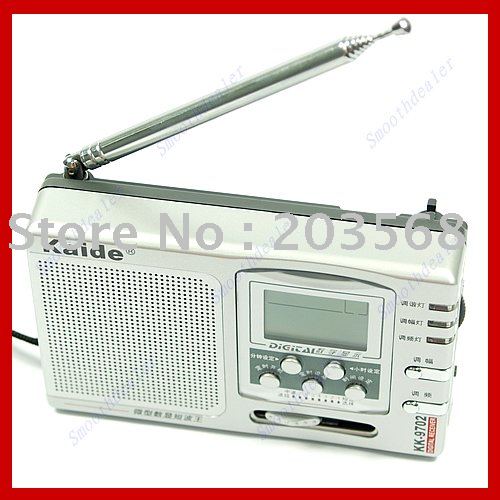 D19 Free shipping FM MV SW High Sensitivity Mini Digital Multi Band Radio