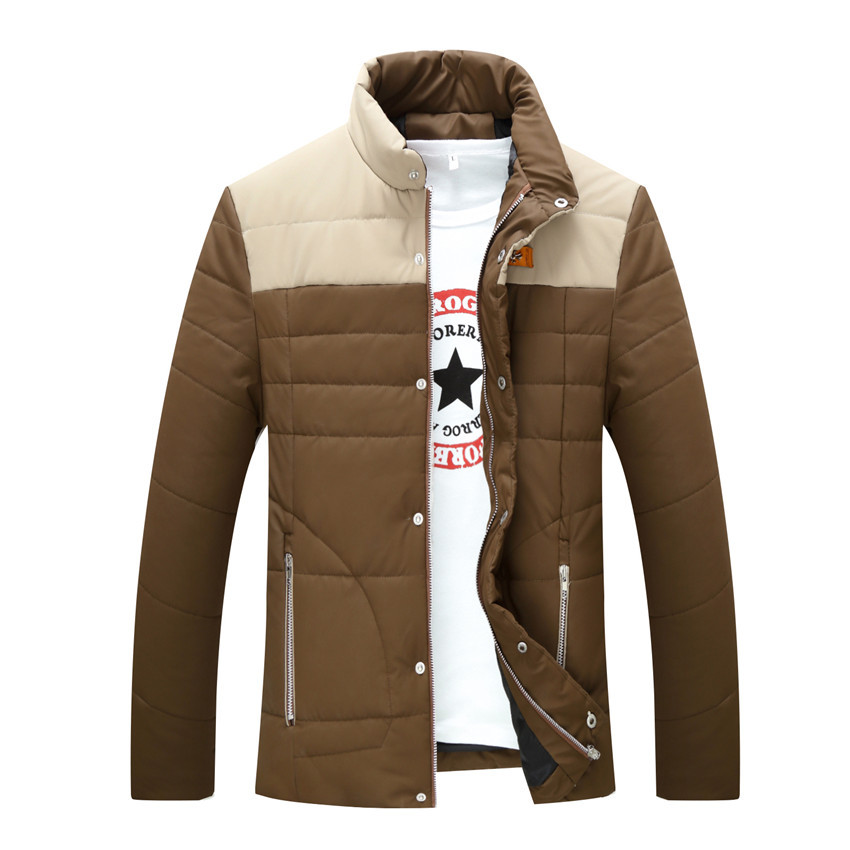 2015 New Winter Jacket Men Clothes Brand Down Men Jackets Cotton Mens Wadded Jacket Man Winter