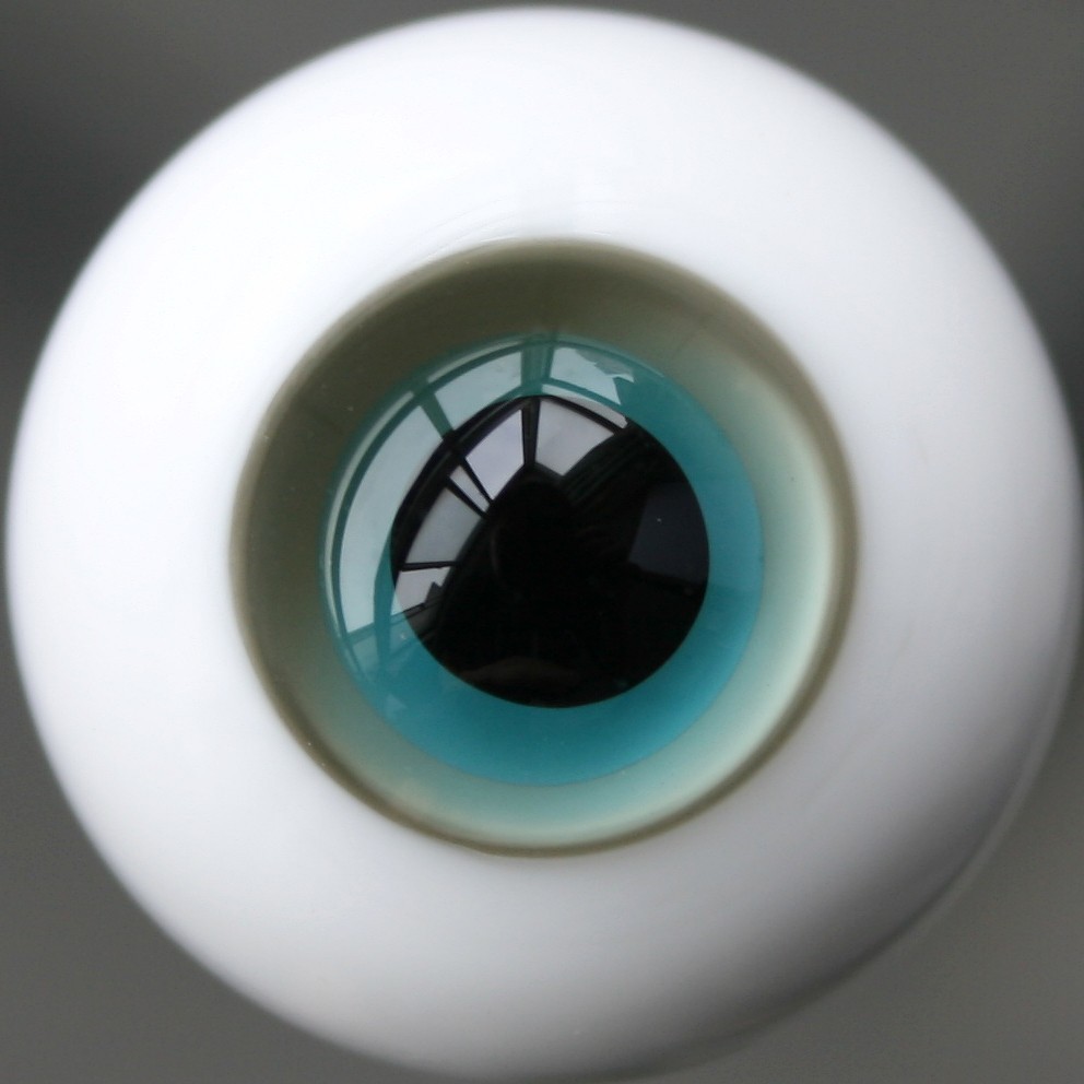 Blue/&Brown Iris Glass Eyes for Joint Reborn 1//4 BJD Dollfie Good 16mm