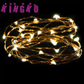 holiday lighting string 3M 30LED Button Cell Powered Silver Copper Wire Mini Fairy String Lights l61221
