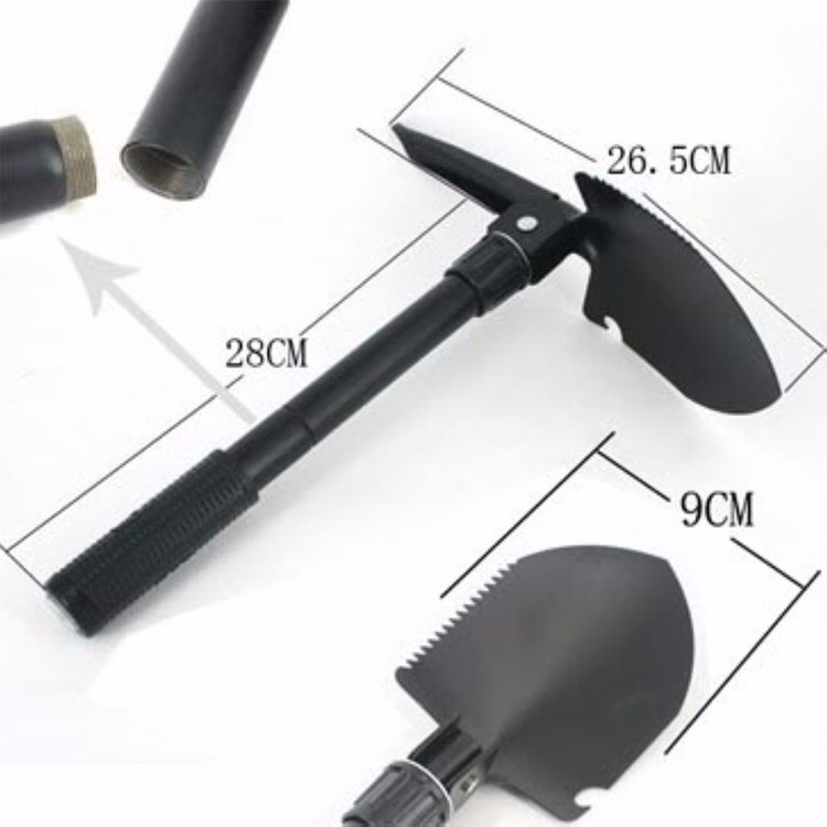 4 in 1 ARMY FOLDING SHOVEL SPADE STEEL EMERGENCY FOLDABLE ENTRENCHING CAR SCOOP SNOW (2)