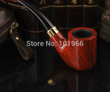 Free Shipping Durable Wooden Smoke Pipe Tobacco Pipes Washable Wholesale Dropshipping