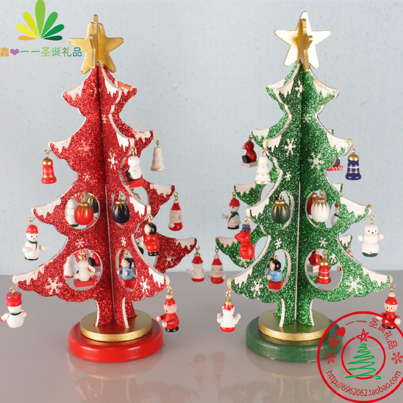 25 cm laine arbre de noël décoration de noël décoration bricolage en bois arbre de noël arbre de