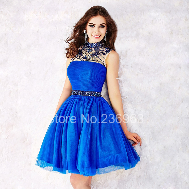 vestidos de graduacion cortos para adolescentes 2016