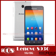 Lenovo S930 MTK6582 Quad Core 1.3GHz android 4.2 cell phone with 6.0 inch 1280x 720 Screen 8MP camera 3G GPS Smartphone