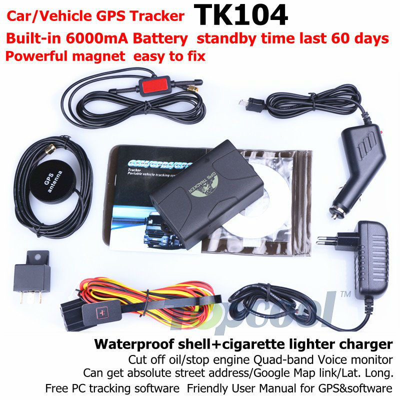  GPS  TK104 +     60 .     GPS   Localizzatore GPS