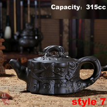 Authentic yixing teapot dragon and horse tea pot big capacity Chinese Zodiac teapot handicraft tea set