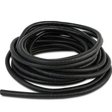 Factory outlets 20 Length 18MM Width Black Split Loom Wire Flexible Tubing Conduit Hose