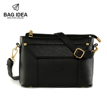 Fashion Shoulder Bag Purse Women Pu Leather Handbags Solid Flap Crossbody Bag Women Messenger Bags Bolsa Feminina Bolsos Mujer