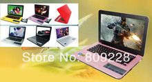 Free dhl shipping Top selling 13.3 inch windows 7 laptop  1G/160G 1.86GHz  Intel D2500 dual core Built-in DVD-Burner notebook PC