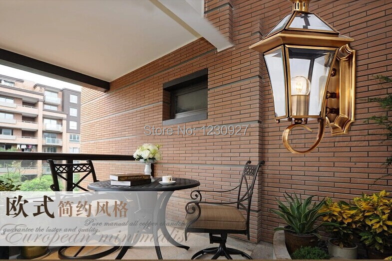 Купить 3w led all copper wall lamp outdoor lights corridor l.