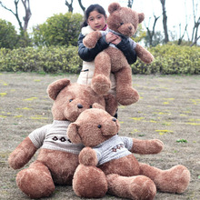 small plush lovely teddy bear toy new sweater teddy bear doll hugging bear toy gift about 60cm