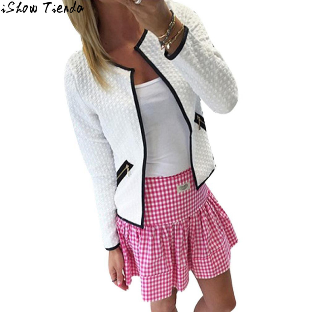 Jacket Women Women Long Sleeve Lattice font b Tartan b font Embossing Cardigan Top Coat Summer